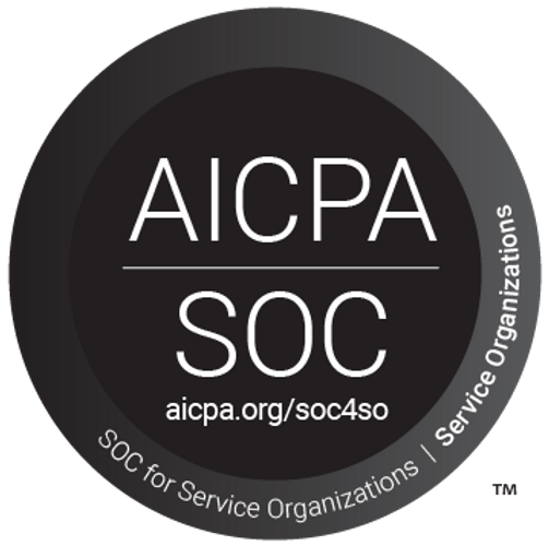 AICPA SOC logo displays on a dark circular badge; aicpa.org/soc4so. SOC for Service Organizations | Service Organizations.